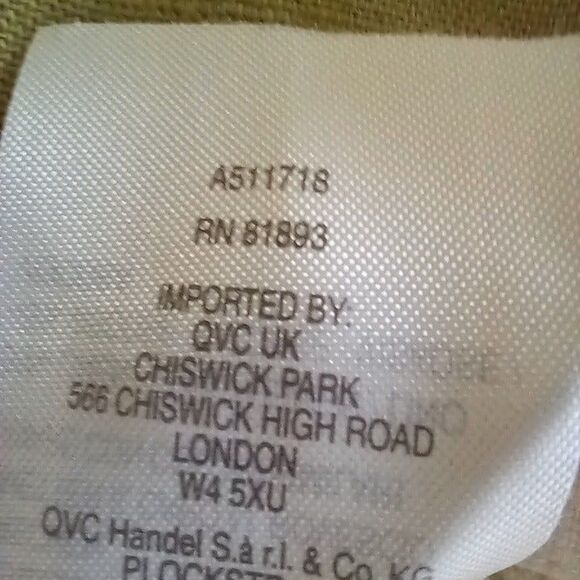 J Jason Wu X-Small Dip Dye Button Front Blouse-Linen Blend-Ombre-Roll Tab Sleeve - Picture 9 of 9